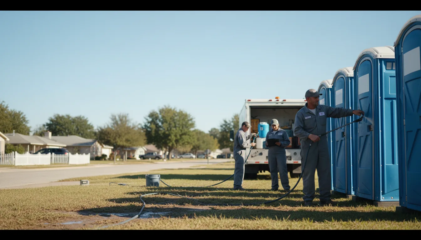 Long-Term Portable Toilet Rental in Pollock, SD near me